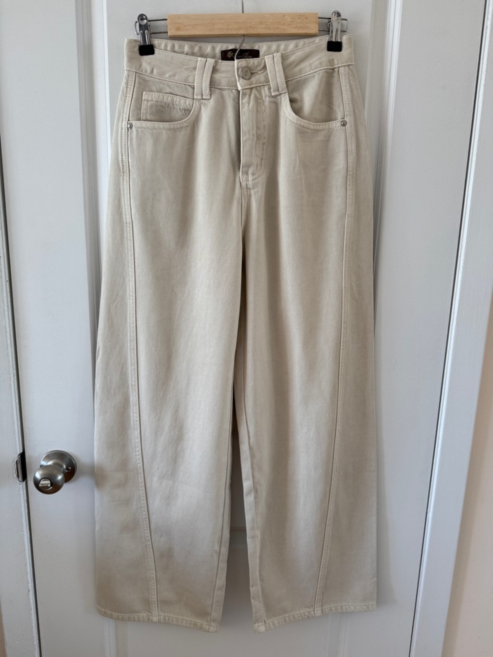 Loro Piana Wide-Leg High-Rise Jeans